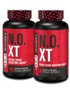 Jacked Factory N.O. XT supplément à l'oxyde nitrique avec la nitrosigine L Arginine & L Citrulline pour la croissance musculaire, les pompes, la vasculaire, et l'énergie - Extra force préentraînement Muscle Builder - 270 pilules Veggie