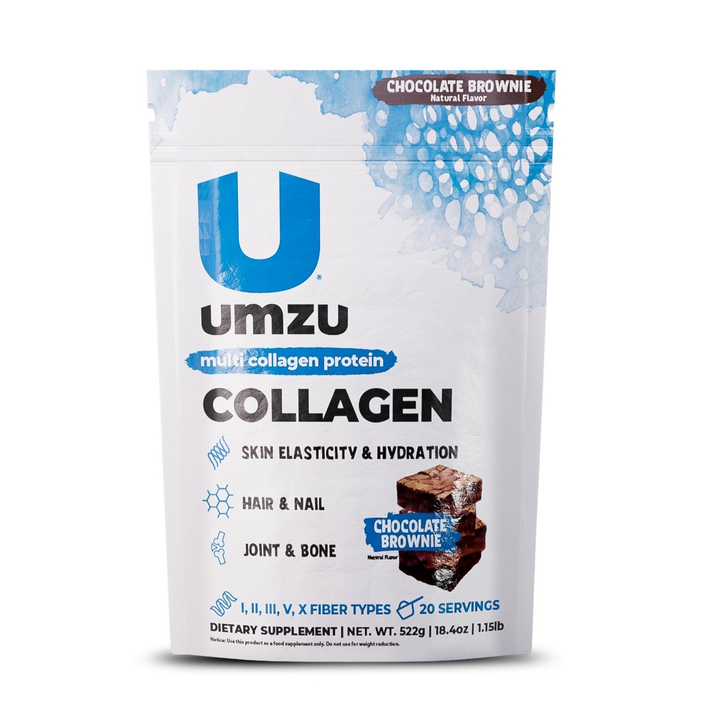 UMZU ZuCollagen Hydrolyzed Protein Powder (en poudre hydrolysée) 5 types de peptide de collagène pour les cheveux, la peau, les ongles, les articulations & Gut (en poudre)