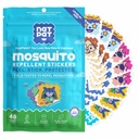 Stickers Patch Mosquito pour Enfants NATPAT Buzz - Ingrédients à base de plantes, Non-Toxic - L'original tout naturel de l'huile essentielle Citronella Insect Patch, sans DEET, pour les tout-petits, Enfants (60 Pack)