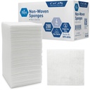 MED PRIDE Éponges chirurgicales non tissées non stériles 200 Pack, 4in X 4in 4-Ply Gauze Pads pour les soins de première nécessité