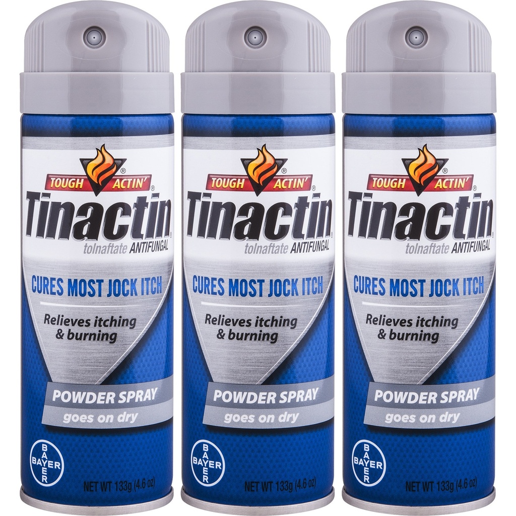 Tinactin Jock Itch Spray Powder,4.6 oz. (verpakking van 3)