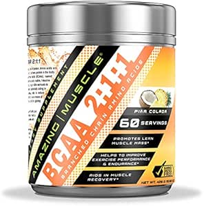 Verbazingwekkende spier BCAA 2:1:1 vertakte keten Aminozuren Supplement 