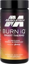 MuscleTech Burn iQ Smart Thermo Supplement Gevoed met paraxanthine Enhanced Energy & Cognition for Men and Women 100 Count