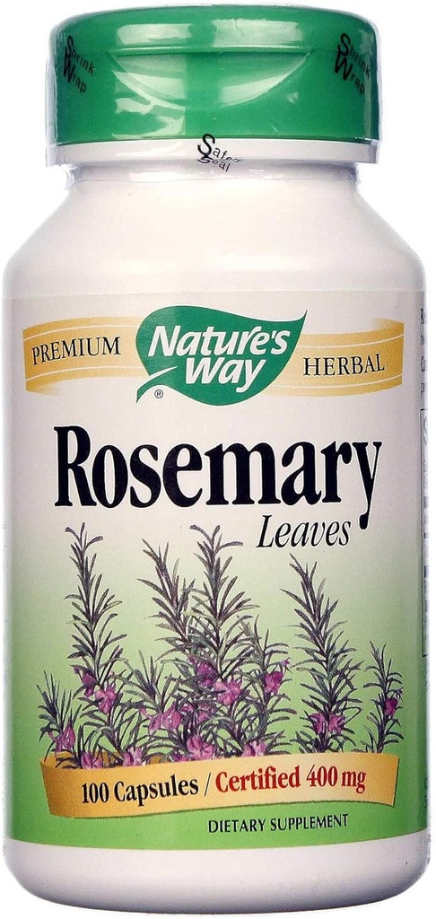Rosemary Leaves 100 Capsules (verpakking 2)