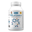 ANDREW LESSMAN Melatonine-3 mg - 60 capsules - Fysiologisch evenwichtige niveaus om natuurlijk te bevorderen rustgevende slaap. Reguleert Daily Circadian Rhythm. Vergemakkelijkt slaap. Geen ochtend kater