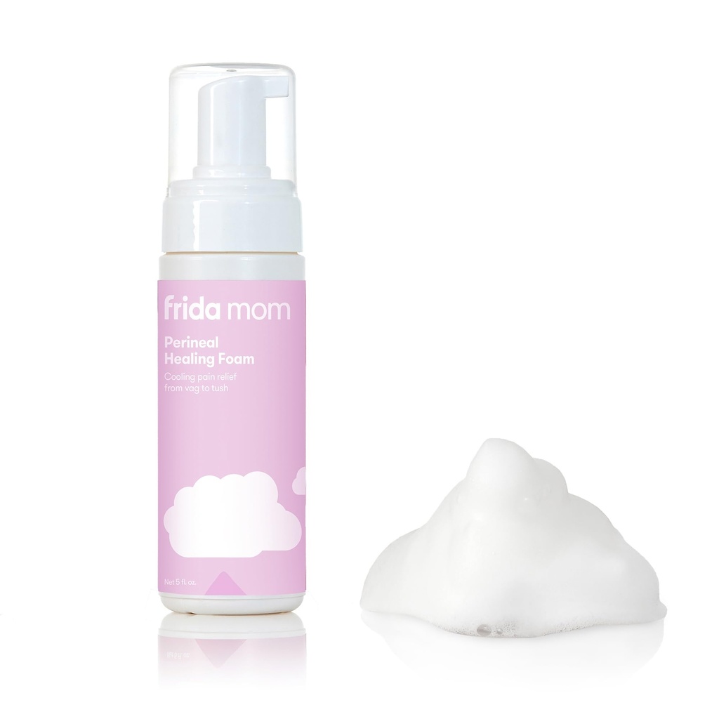 Frida Mom Witch Hazel Perineal Healing Foam voor Postpartum Care, Koeling pijn verlichting en aambei behandeling, 5 Fl Oz
