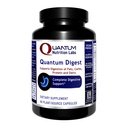 Quantum Nutrition Labs Quantum Digest - Digestive Health Enzymes for Women and Men, Digestie Ondersteuning voor Gut Health, volledig actieve Vegan Enzyme Pillen - 60 Vegetarische Capsules