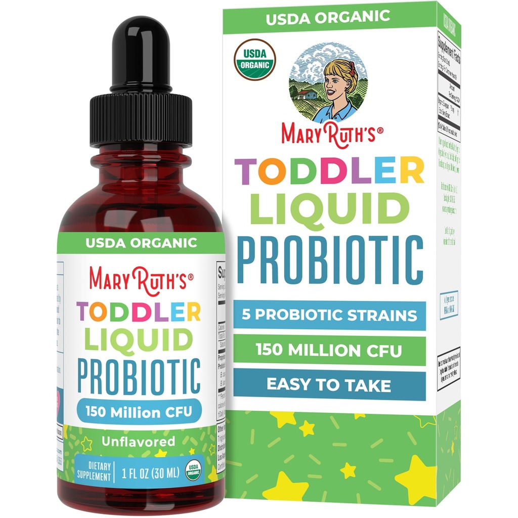 MaryRuth Organics Cocomelon Peuter Probiotic Liquid Drops 