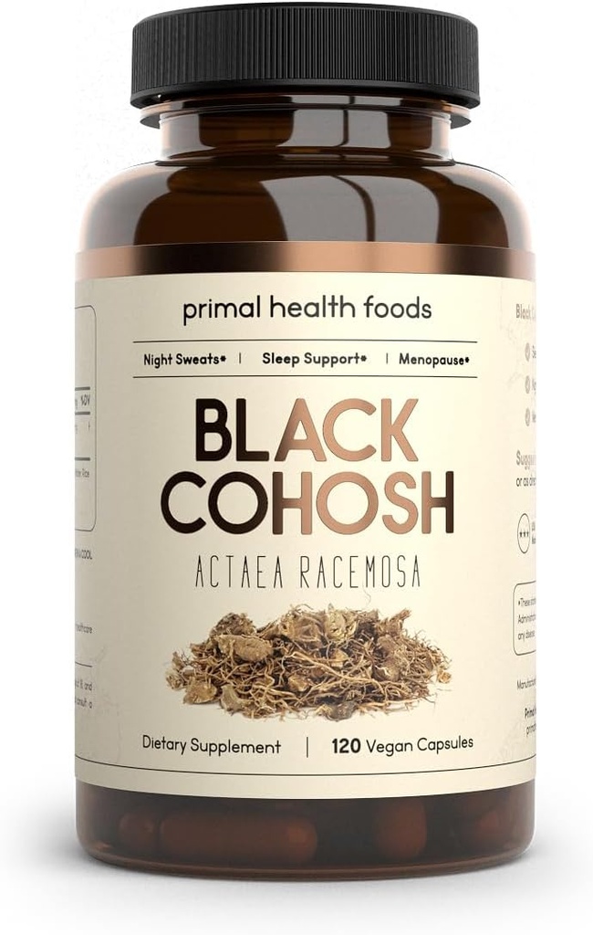 Biologische Black Cohosh 1000 mg 60 Servations 