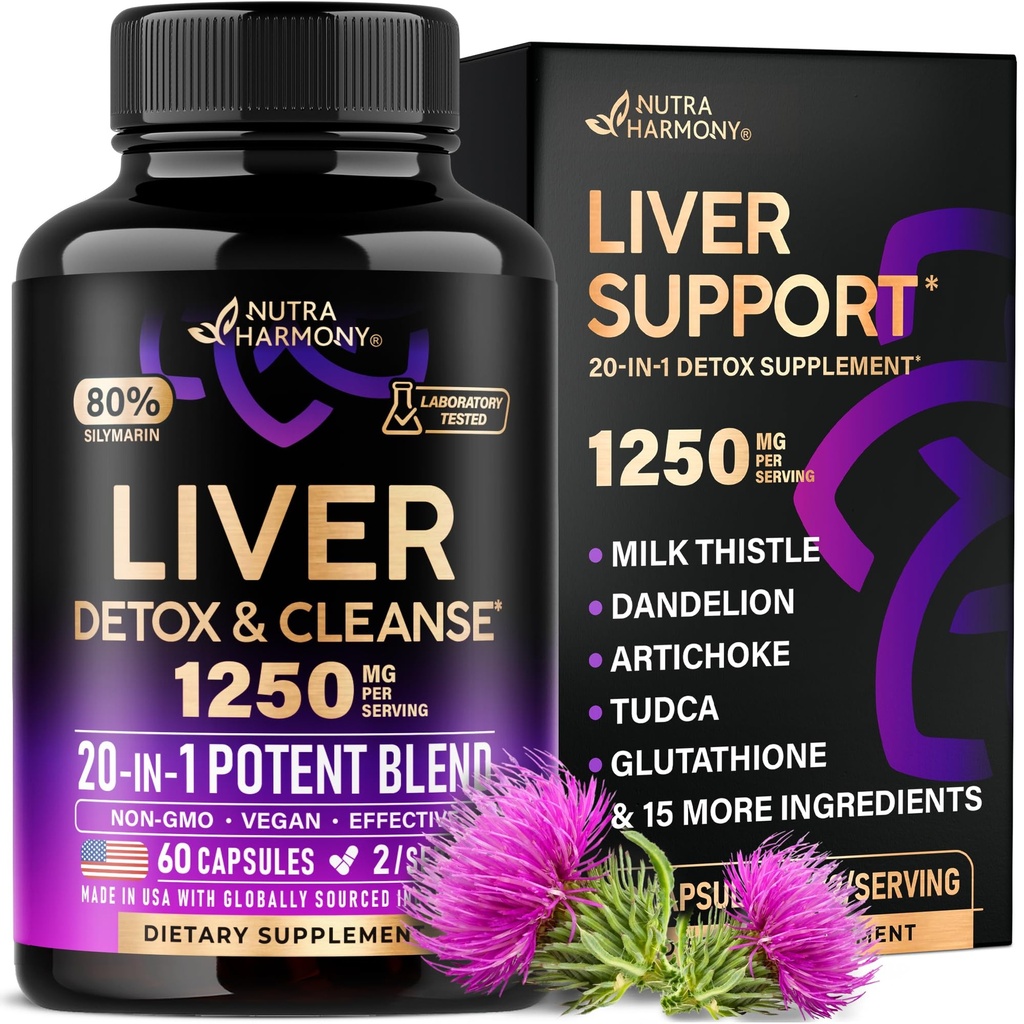 Leverreiniging Detox & Repair - Milk Thistle 