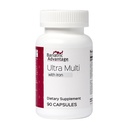 Bariatrische Voordeel Ultra Multivitamine met ijzer - Ultra Multi met ijzer - Capsule Formaat Multivitamine - Biedt volledige complex van B vitamines - met vitamine C, Chroom & Meer - 90 Capsules