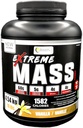 Extreme Mass Weight Gainer Muscle Builder, 10 lb (4,54 kg) met minder suiker voor intense training Gemaakt van hoge Calorie versterkte wei-eiwit (Vanilla)
