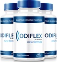 NutraRize (3 Pack) Odiflex Capsules, Premium Ear Health Formula, All-Natural Supplement to Protect The Inner Ear, Official Hearing Support Pillen, Odi Flex Reviews (180 Capsules)