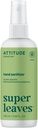 ATTITUDE Hand Sanitair Spray, EWG Geverifieerd, doodt Germs & Bacteria, Vegan & Plant-Based, veilig voor volwassenen en kinderen, Olive Bladeren Geur, 3,38 Fl Oz (Spray Bottle)