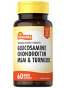 Sundance Glucosamine Chondroitin MSM en Kurkuma 60 Caplets 