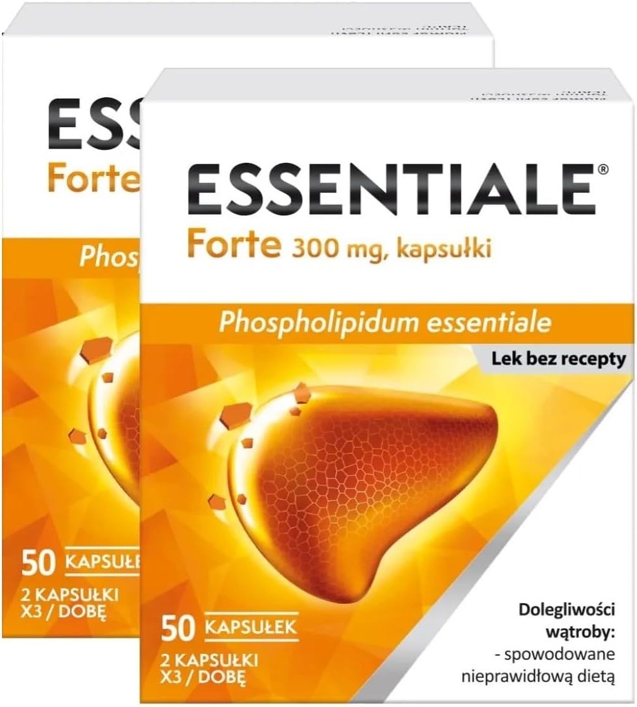 Essentiale Forte 300mg 50 Capsules (verpakkingen van 2) by Essentiale Forte