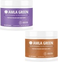 Amla Powder & Green Tea Superfood Supplement met Vlierbes & Pumpkin Spice, biologisch, veganistisch, 30 porties