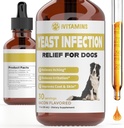 Traitement de l'infection des levures naturelles pour les chiens