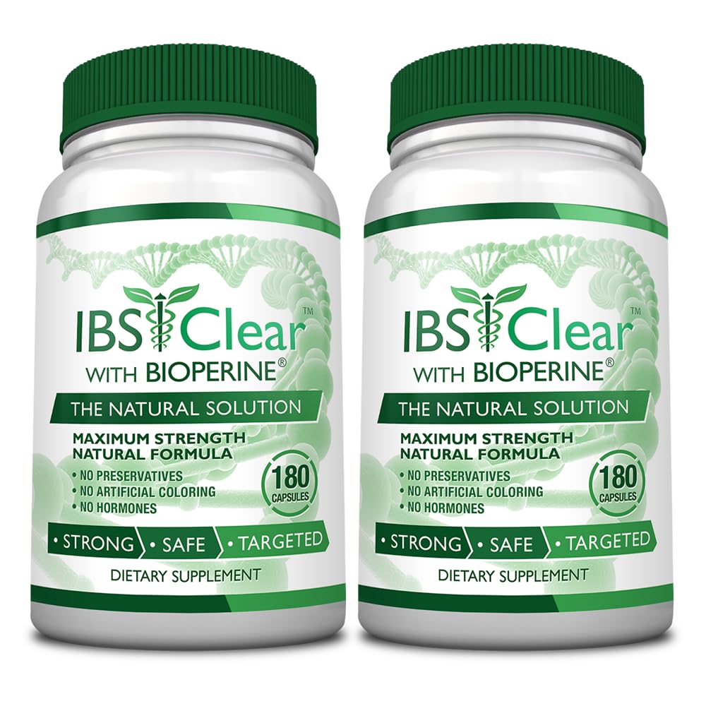 IBS-ondersteuning - Vitamine D, Psyllium Husk, Venkel - 180 capsules - 3 maanden levering