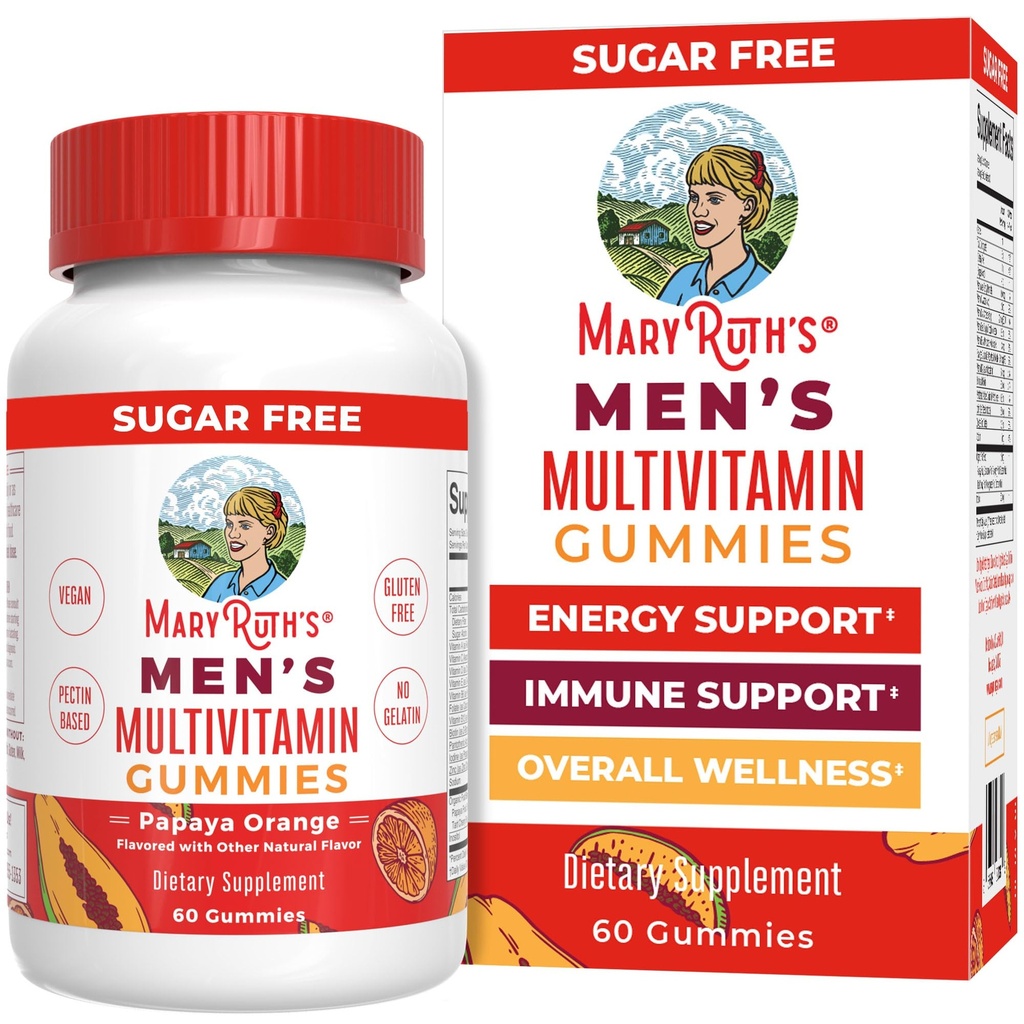 MaryRuth Organics Heren Multivitamine Gummies 