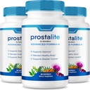 (3 Pack) Prostalite Capsules, Prostalite Prostate Support Supplement, Prostalite All-Natural Supplement voor meer controle, Prostalite Maximale sterkte pillen, Prosta lite Reviews (180 Capsules)