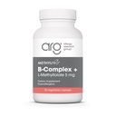 MethylPro B-complex + L-methylfolaat 5 mg - Gemethyleerd vitamine B-complex voor vrouwen en mannen, cellulaire energieondersteuning met folaat, niacine en biotine, VIT B-supplement - 30 Vegan Capsules