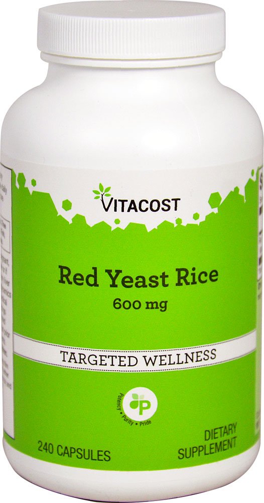 Vitacost Riz de levure rouge - 600 mg - 240 Capsules