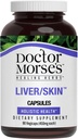 Arts Morse's lever/huidverzorgingssupplement - Natuurlijke spijsverteringssysteem Gezondheid en Eliminatie Ondersteuning - Naturopath Geformuleerd - Milk Thistle Seed, Burdock, Bayberry, Dandelion Root - 90 capsules