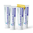 Globe (4-pack) Lidocaine Eerste hulp Antibiotische Zalf 1 Oz - Maximale sterkte pijnverlichting en infectiebescherming - Numbs Huid Snel met lidocaïne - Noodgebruik en infectiebescherming