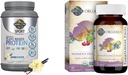 Tuin van het leven Biologische Vegan Sport Proteïne Poeder & Once Daily Women's Multi - Probiotica, BCAA's, Antioxidanten, 30g Plant Proteïne, Vitaminen A C D3 K B6 B12, Niet GGO