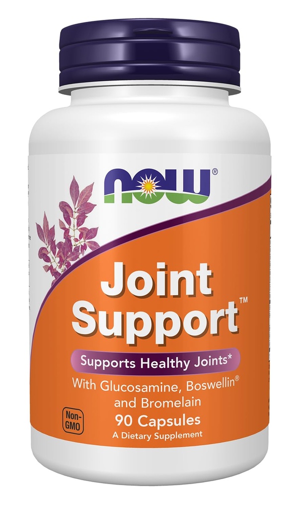 NOW voedingssupplementen, Joint SupportTM met Glucosamine, Boswellin® en Sea Cucumber, 90 capsules