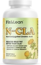 Fit & Lean N-CLA, gewichtsverlies supplement, vermindert buik vet beter dan CLA, Boost Metabolisme, Ondersteunt spier Lean, Stimulant Gratis, Niet-geconjugeerd Linolzuur, 120 porties (Verpakking mei Vary)