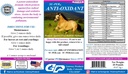 SUPER Supplément antioxydant pour chevaux - Vitamines équidés et soutien antioxydants essentiels - Combats Polluants environnementaux et stress oxydatif - 20 livres, 5 mois d'approvisionnement