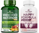 Bien-être sain Multivitamines pour les hommes - Multivitamines naturelles, minéraux, extraits biologiques Bonne formule Supplément de Formule Naturelle