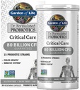 Garden of Life Dr. Formulated Probiotics Critical Care 80 Miljard CFU 15 Strains Colon Health and Immune System, 30 Capsules