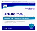 Quality Choice Loperamide 2mg Anti-Diarree 24 Graaf Softgel