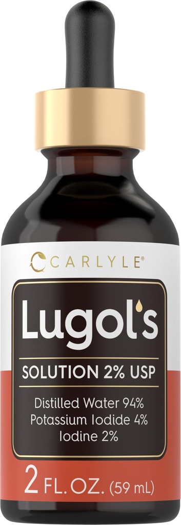Carlyle Lugols Jodium 2 Procent 2 fl oz 