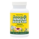 Natures Plus bron van leven Immune Booster Adult Formula, snelle en uitgebreide release - 90 Vegetarische tabletten - Natural Immunity Booster Supplement - Vitaminen A, C, E en zink - Glutenvrije - 30 porties