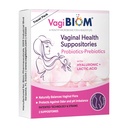 VagiBiom Probioitc Zetpil Handig Reispakket met 2 Supposiitories: Microbiome Flora Balance. Odor Control Regime; Evenwicht en voeden gezonde Flora