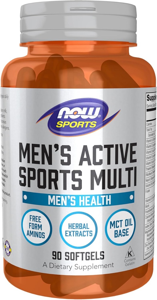 NOW Foods - Mannen Extreme Sport Multi - 90 Softgels