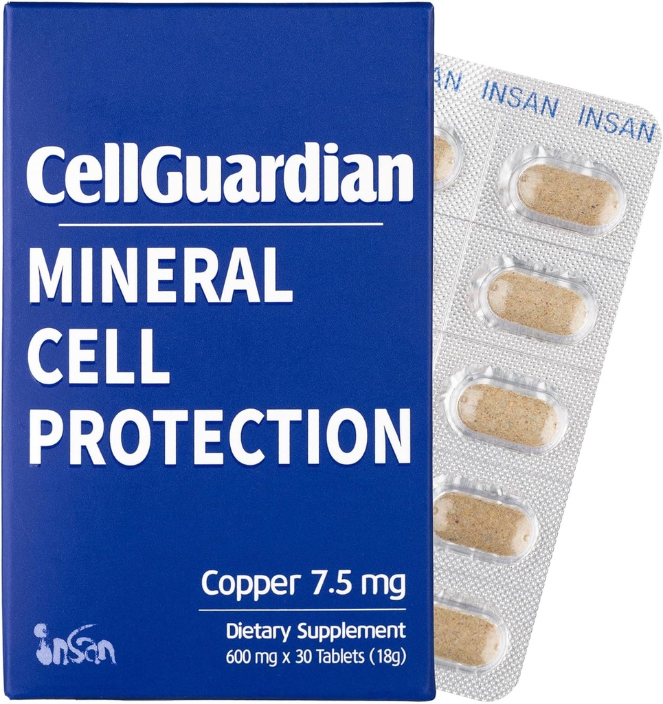CellGuardiaanse minerale celbescherming Koper 7,5 mg - 30 tabletten
