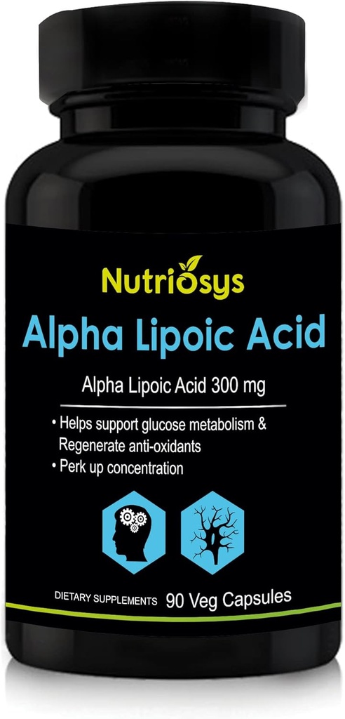 ALA Supplement Alpha Lipoïnezuur 300 mg 
