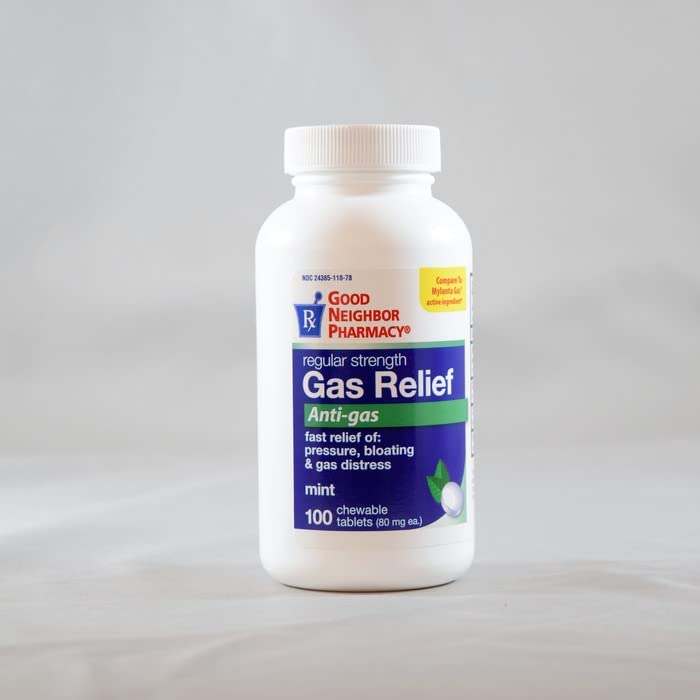 Good buurman Pharmacy BNP Gas Relief, 100 Kauwtabletten