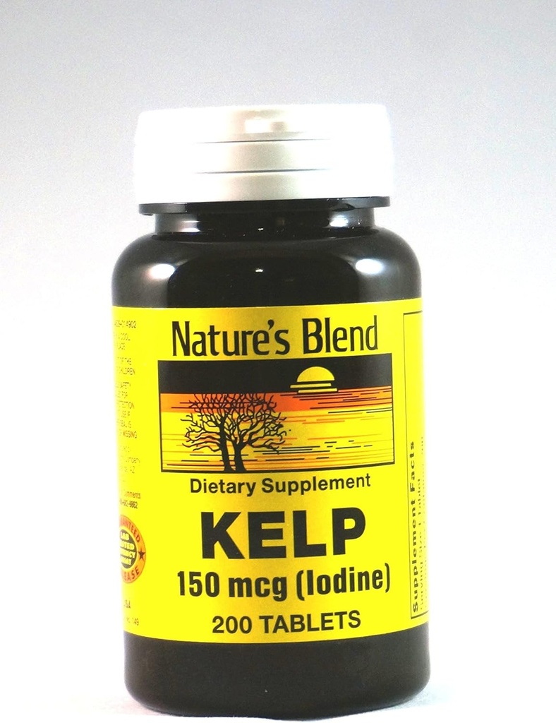 Nature's Blend Kelp 150 mcg (jodium) 200 tabletten
