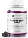 Kate Naturals Vlierbes Gummies met vitamine C en zink voor volwassenen en kinderen. Smakelijke Sambucus Vlierbes Gummies voor Immune Support (90 Gummies, 45 Day Supply)