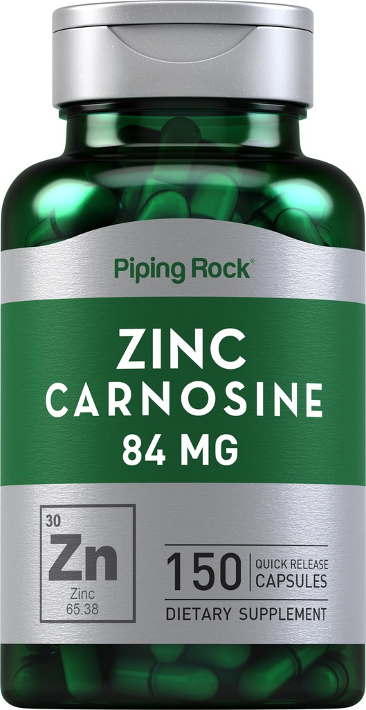 Piping Rock Zink Carnosine Supplement 