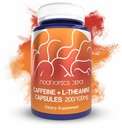 Nootropics Dépôt de caféine et L-Theanine Capsules de 60 Contient 200mg de caféine et 100mg de L-Theanine.