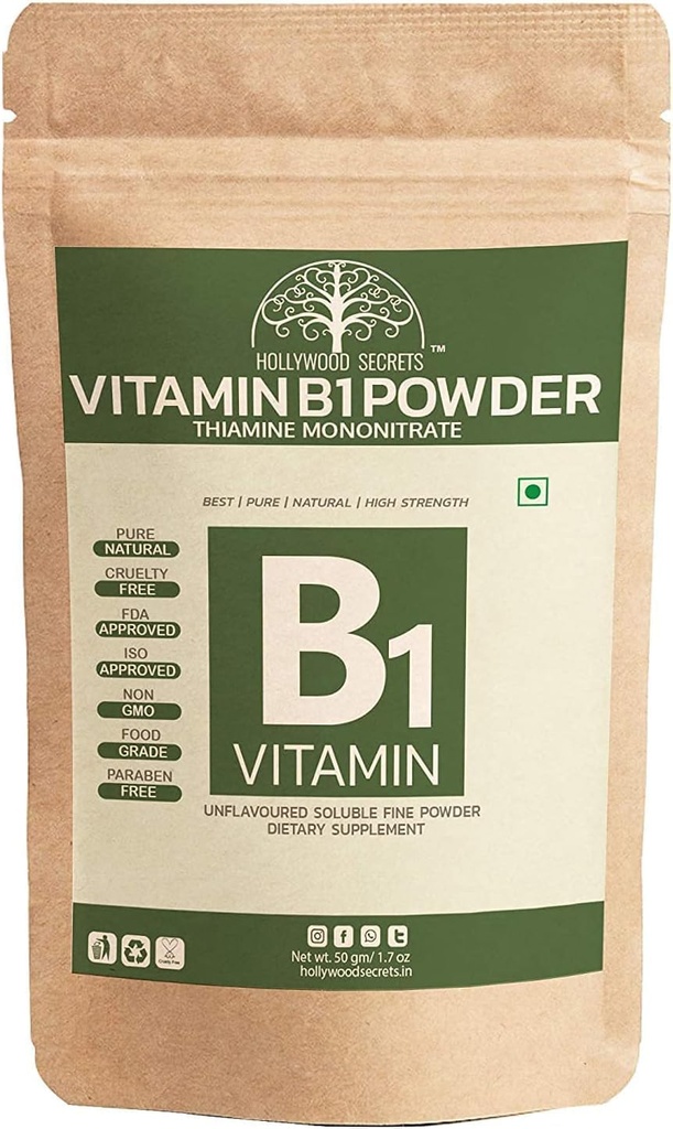 Vitamine B1 Thiamine Mononitraat Poeder 50gm