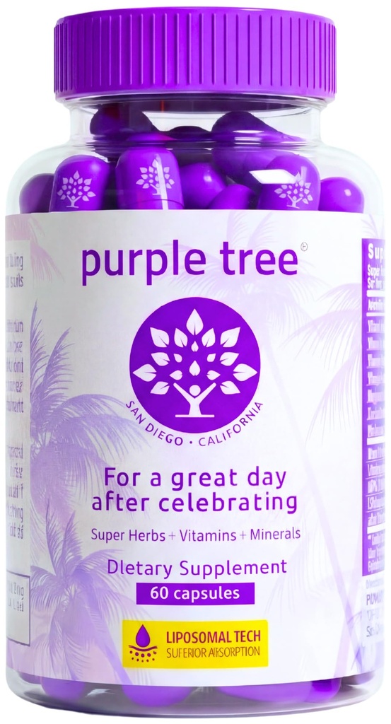 Paarse boom Post-Celebration Wellness Supplement 