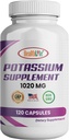HealthLife Kaliumsupplement, 1020 mg,60 porties, 120 capsules, Kaliumbicarbonaat